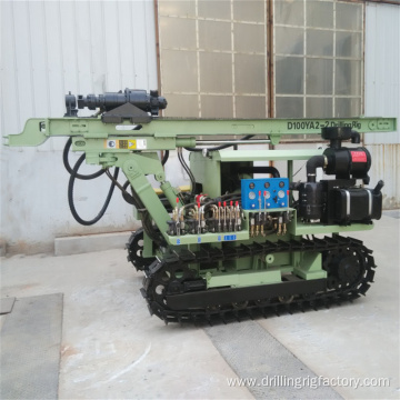 Crawler Portable Quarry Mineral Drilling